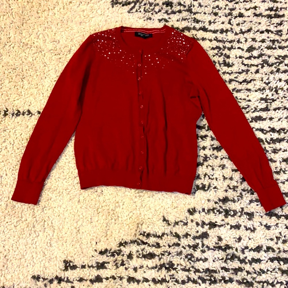 Central Park West New York Cardigan Sweater